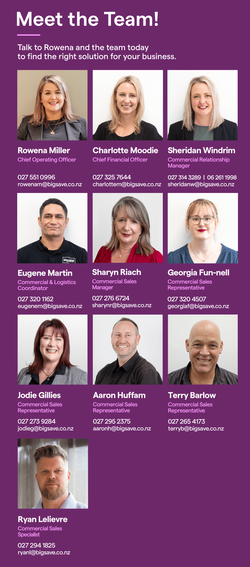Meet the team!