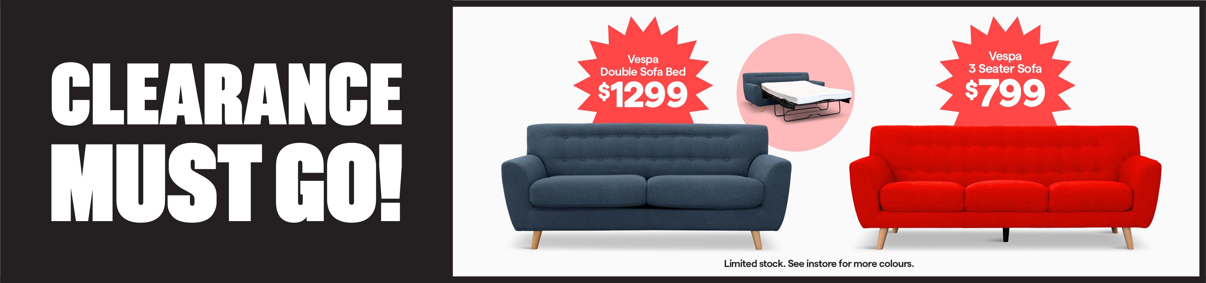 Clearance! Must go! 